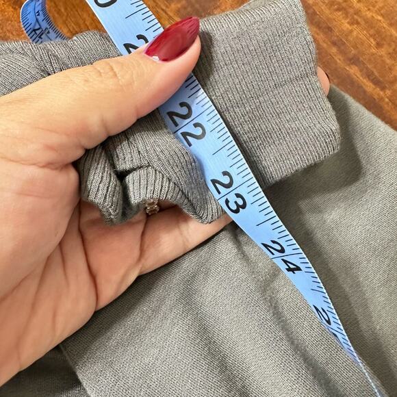 Athleta Pramayama Restore Wrap Cardigan Gray Women XL/1X Yoga Cozy Workout - Picture 7 of 7